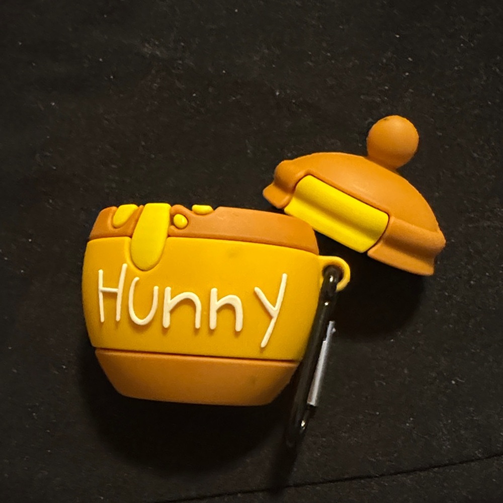Yellow Hunny Pot AirPod case